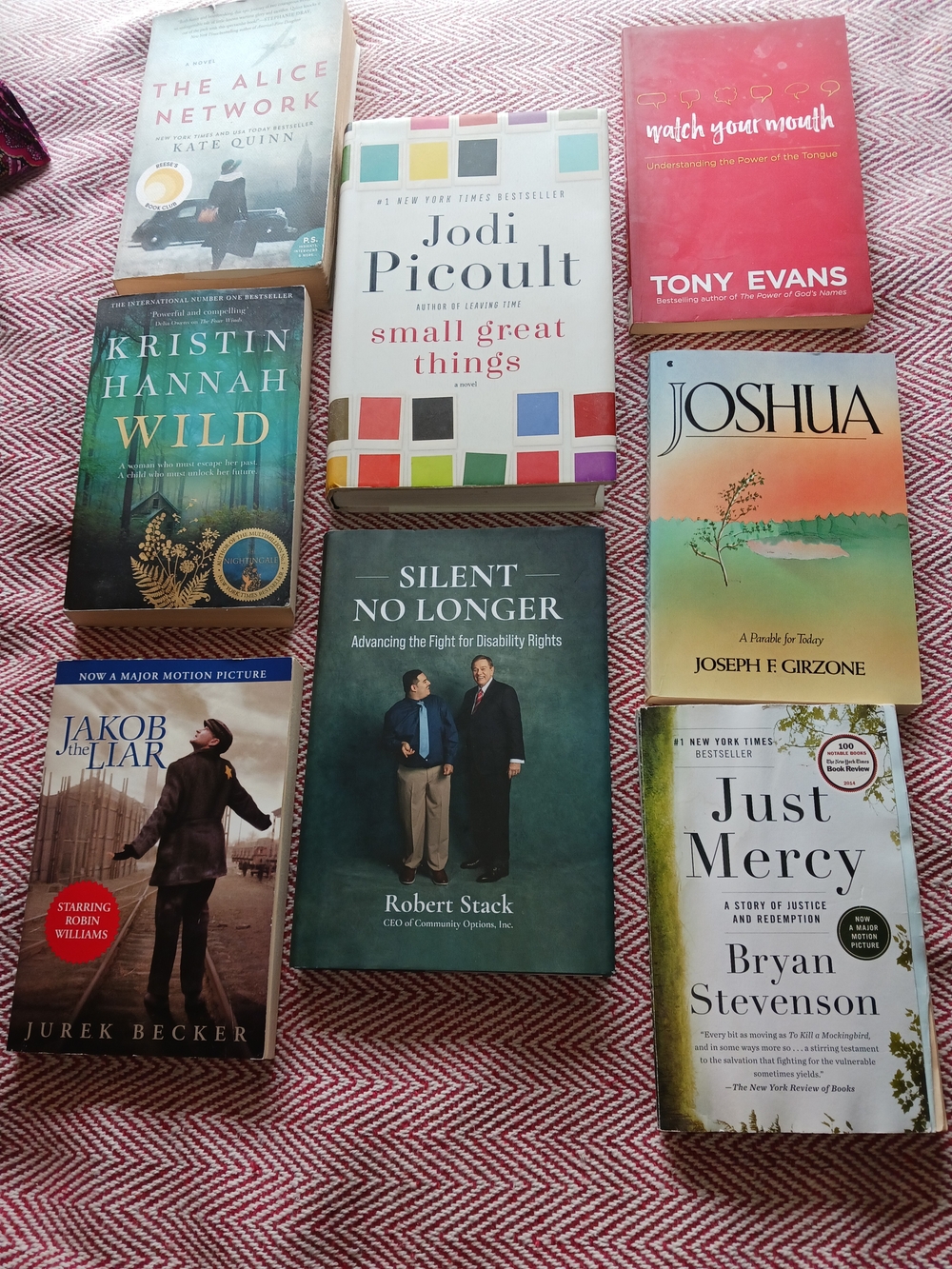 Assorted Home Accent Paperback Books - Multicolor Covers